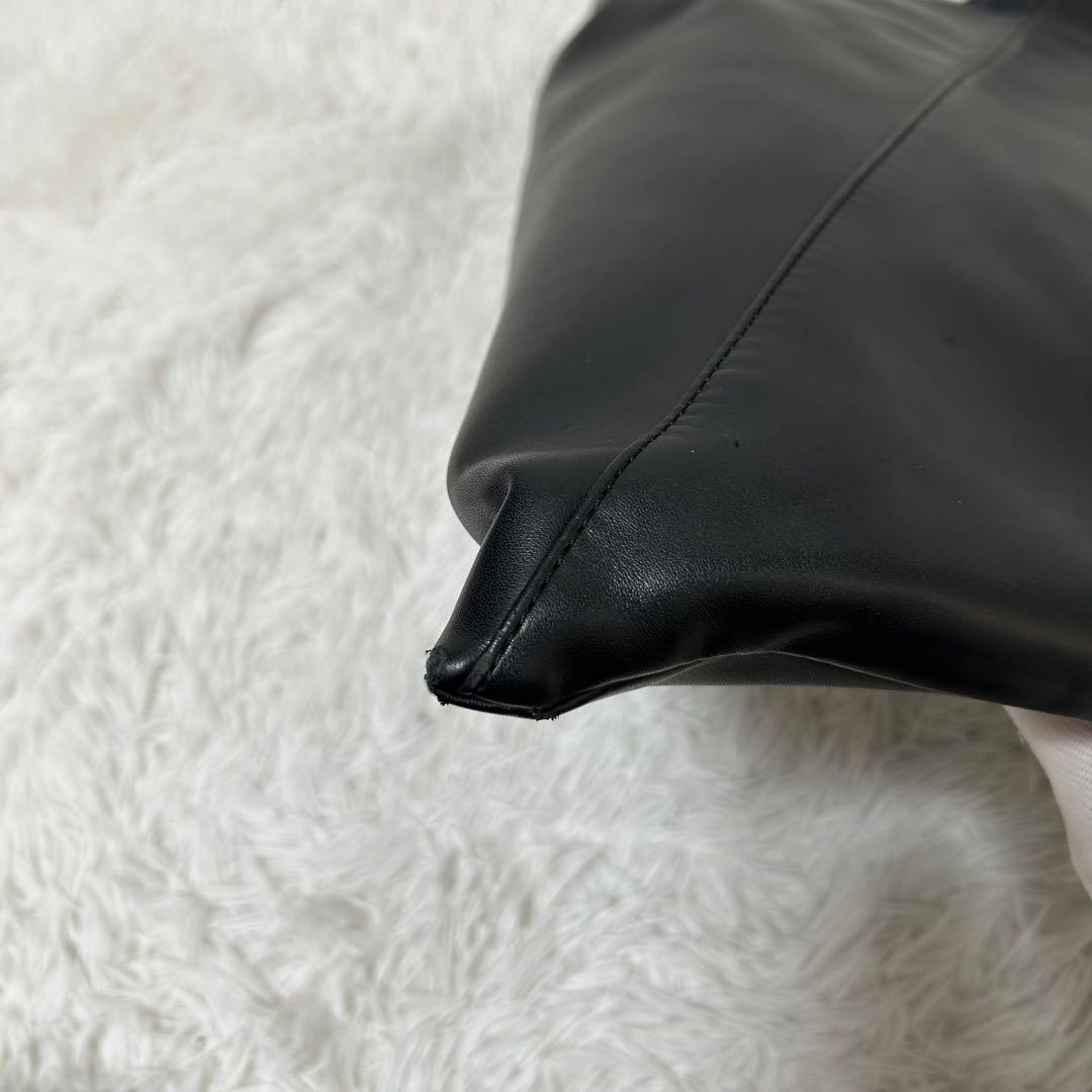 【美品✨ミディアムサイズ/大容量】メゾンマルジェラ　ジャパニーズバッグ　黒　人気