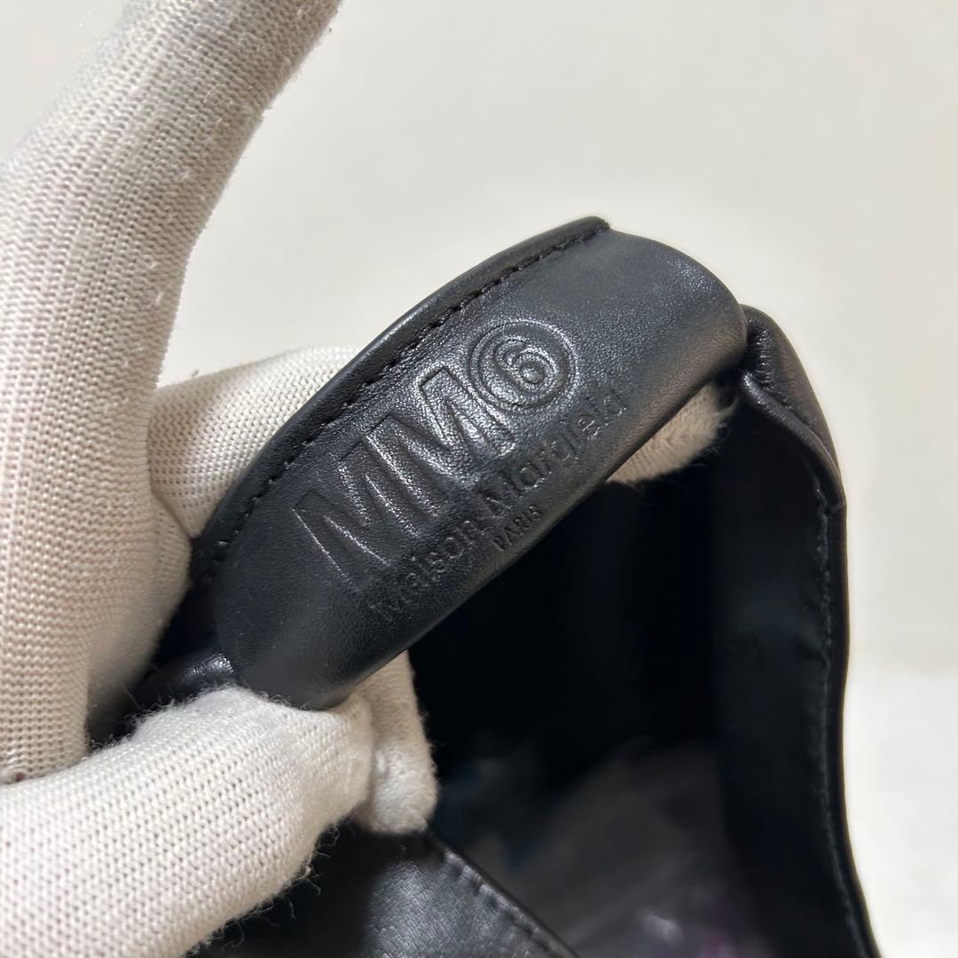 【美品✨ミディアムサイズ/大容量】メゾンマルジェラ　ジャパニーズバッグ　黒　人気