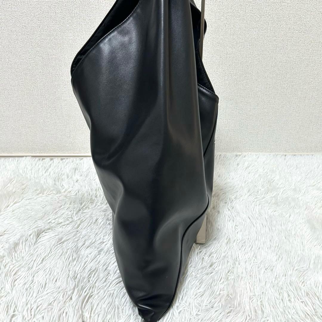 【美品✨ミディアムサイズ/大容量】メゾンマルジェラ　ジャパニーズバッグ　黒　人気