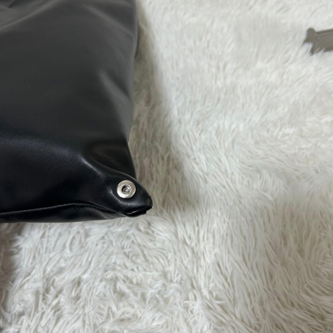 【美品✨ミディアムサイズ/大容量】メゾンマルジェラ　ジャパニーズバッグ　黒　人気