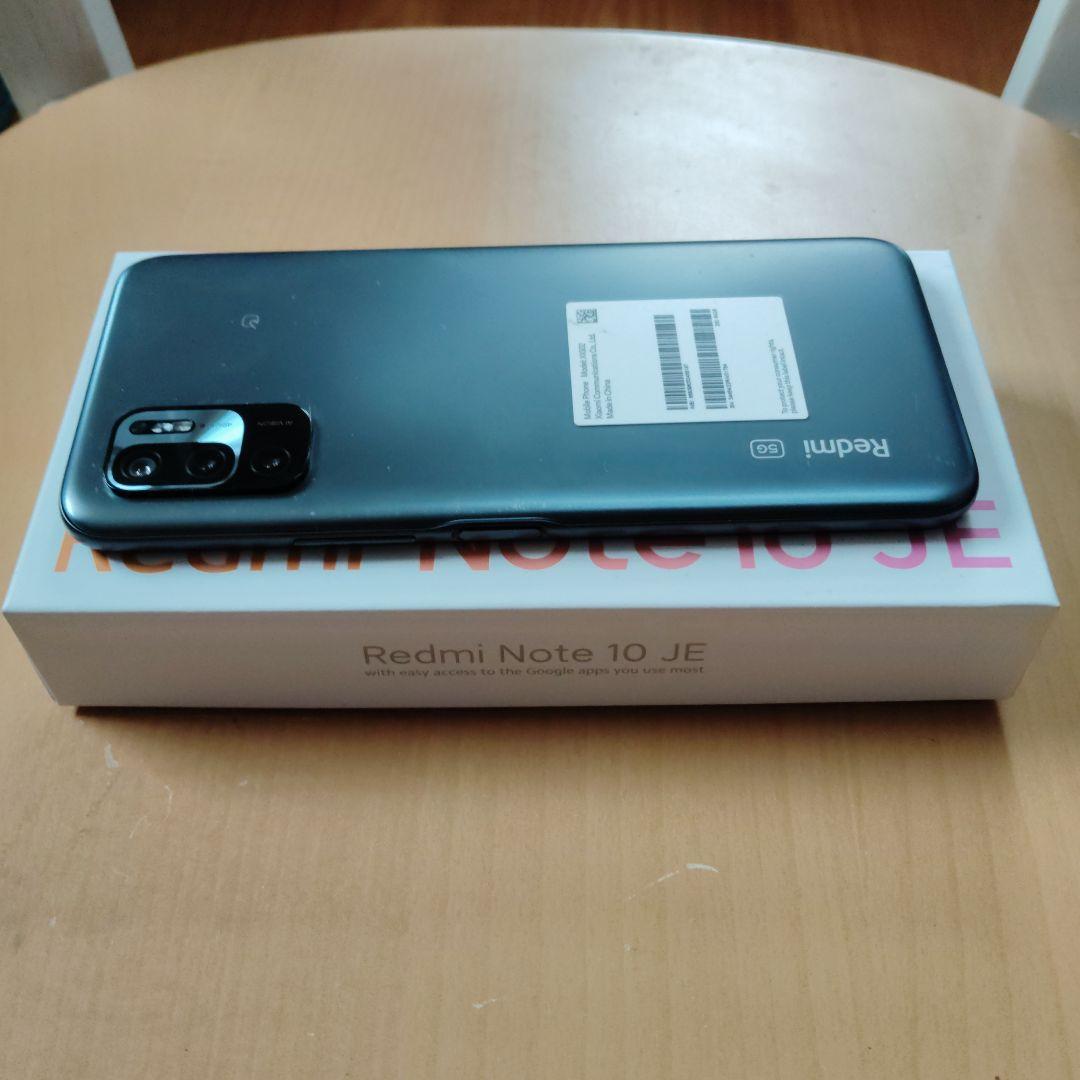 Xiaomi レドミノート10JE スマートフォン 本体 美品　即日発送
