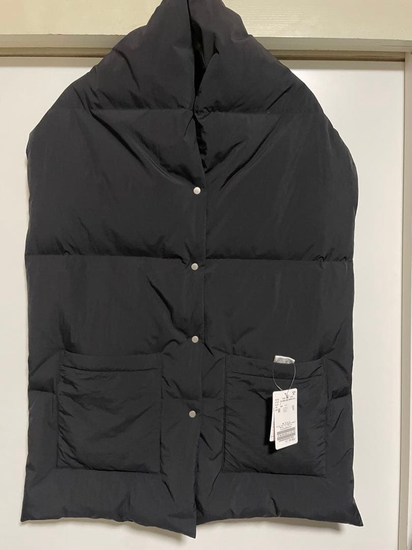 【新品未使用タグ付】ナイロンタフタダウンマフラー　ジャーナルスタンダード