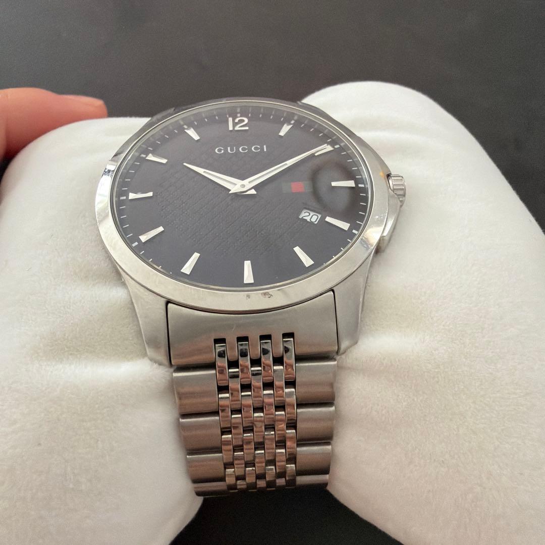 GUCCI Gタイムレス 腕時計 ステンレススチール 126.3