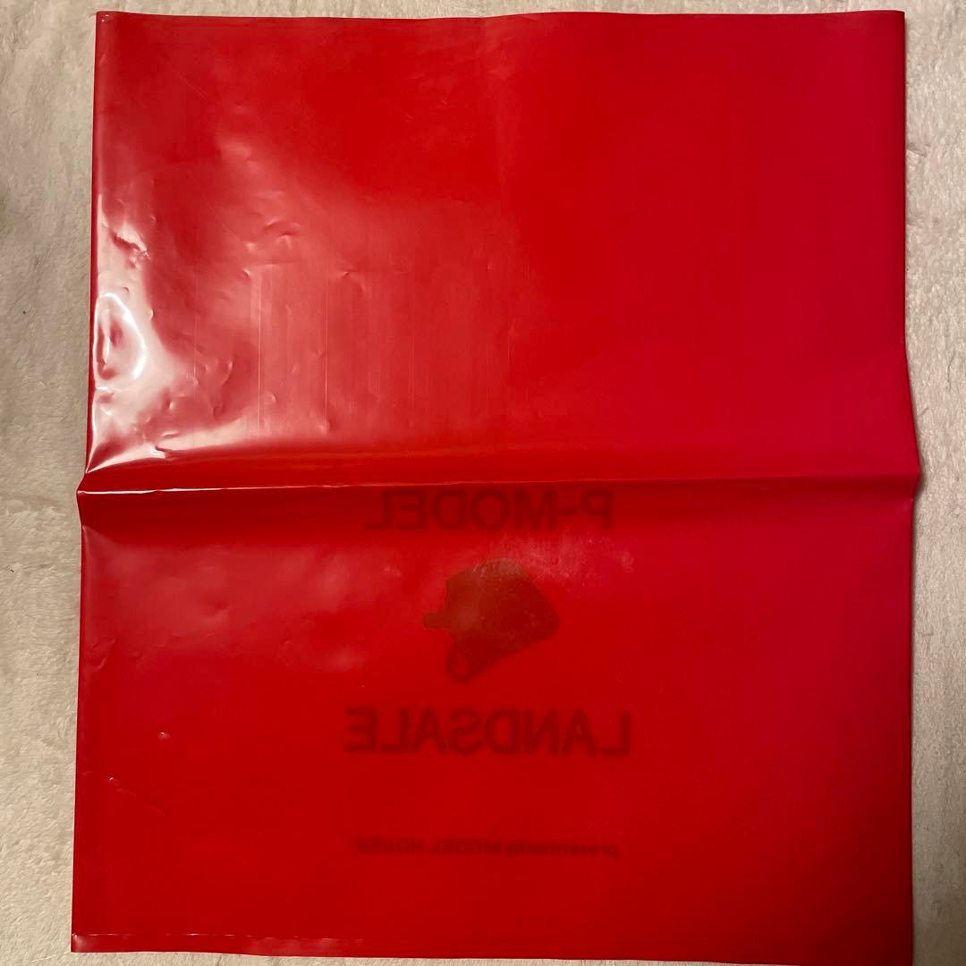 値下げ　レア　P-MODEL ノベルティー　ビニール　袋　赤