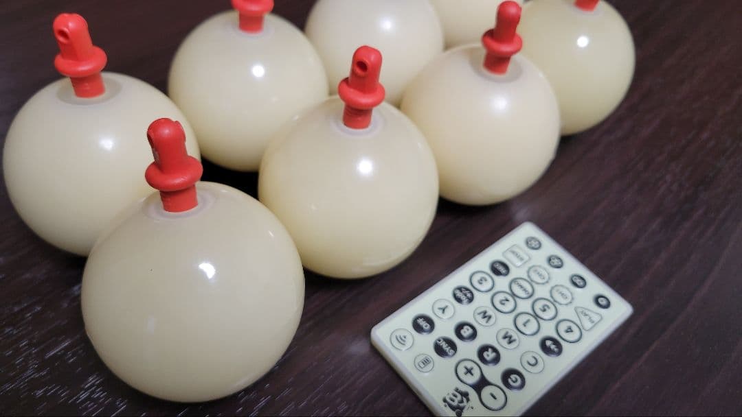 ジャグリング k8 グローボール 8個セット リモコン 充電ケーブル