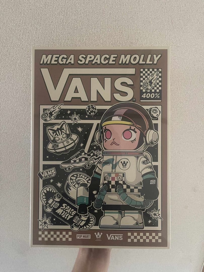 その他 POPMART MEGA SPACE MOLLY 400% VANS
