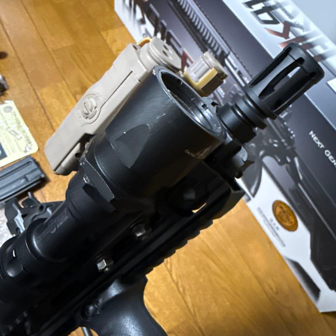 東京マルイ次世代電動ガン HK416D カスタムパーツ付き