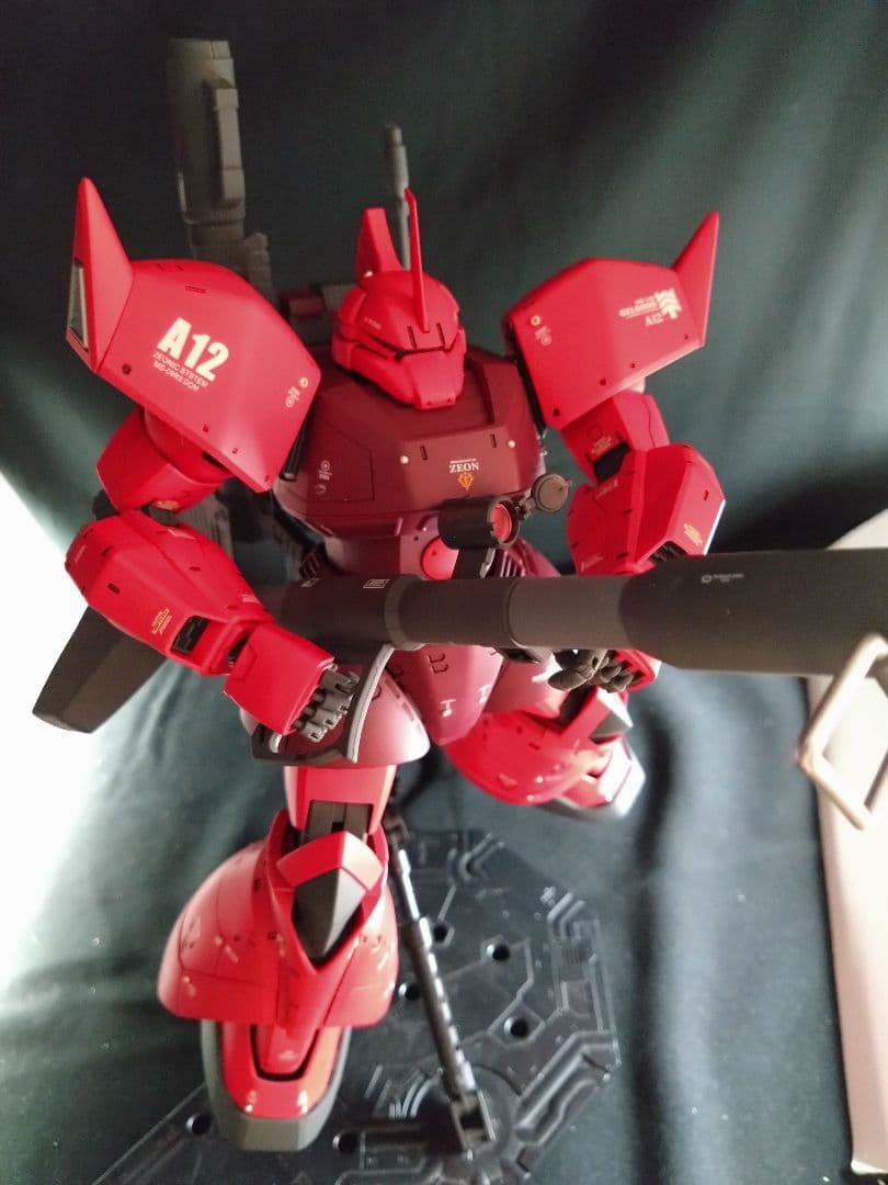 MG 1/100 MS-14B シャア専用 ゲルググ 改修塗装済完成品