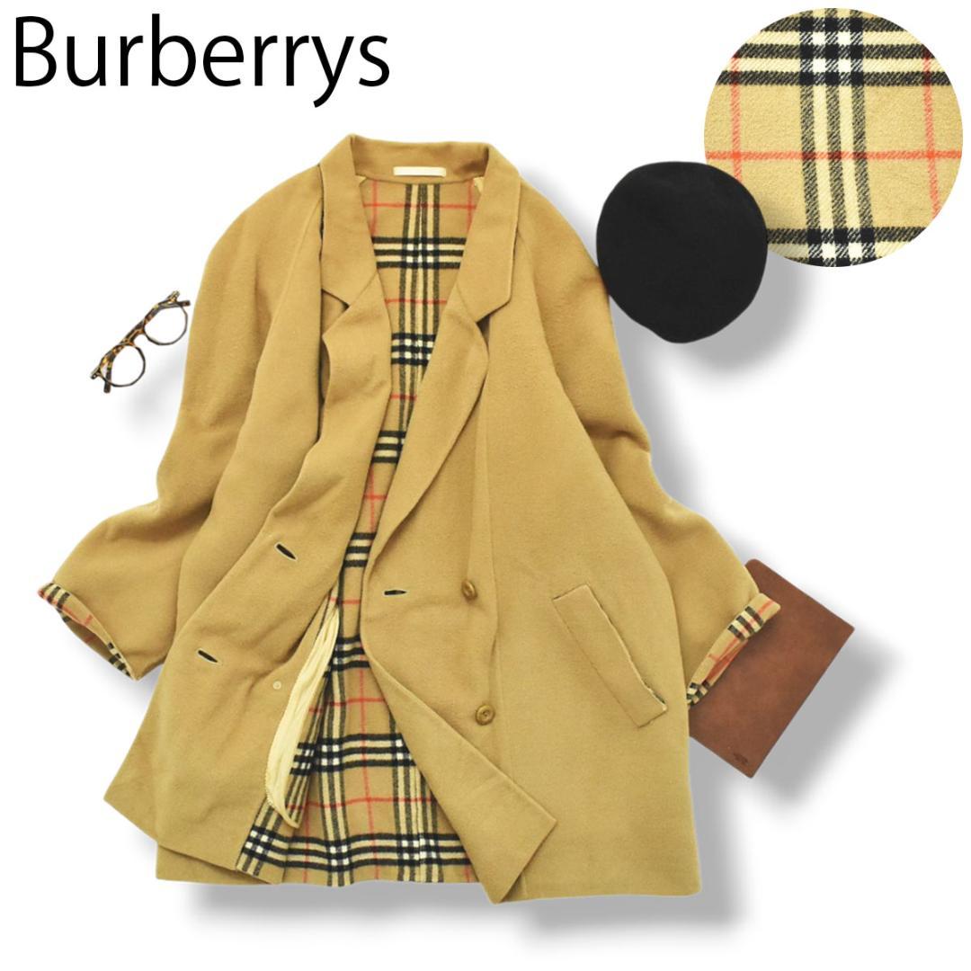 90s バーバリー Burberrys ノバチェック チェスターコート ♪