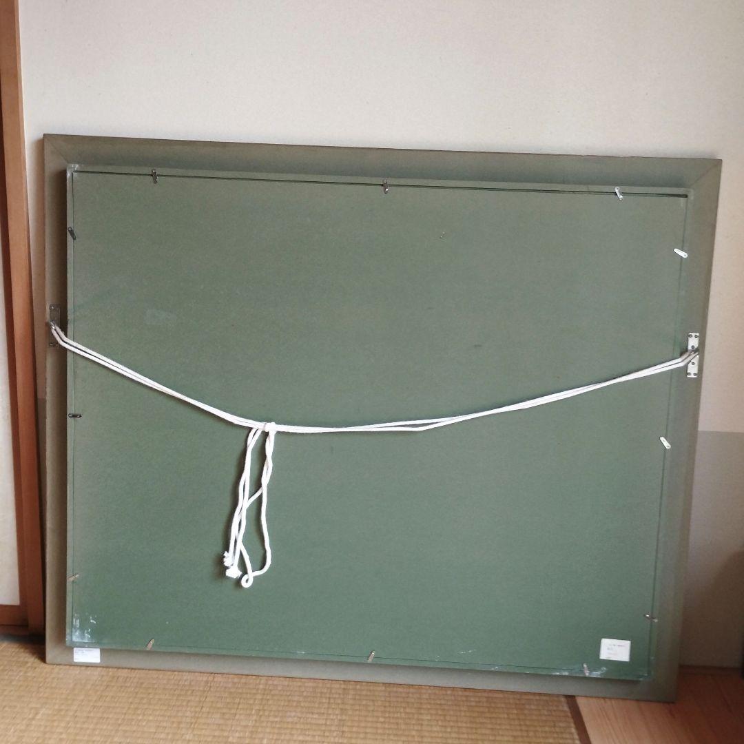 [真作] 島田三郎/題名「7月のシャルトル」/大作、油彩F30号/極美品