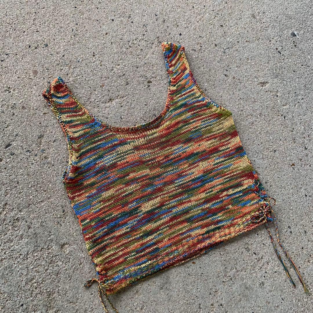 67NOWOS ノーウォス メッシュニットタンク ファビアンルー 定価3.8万