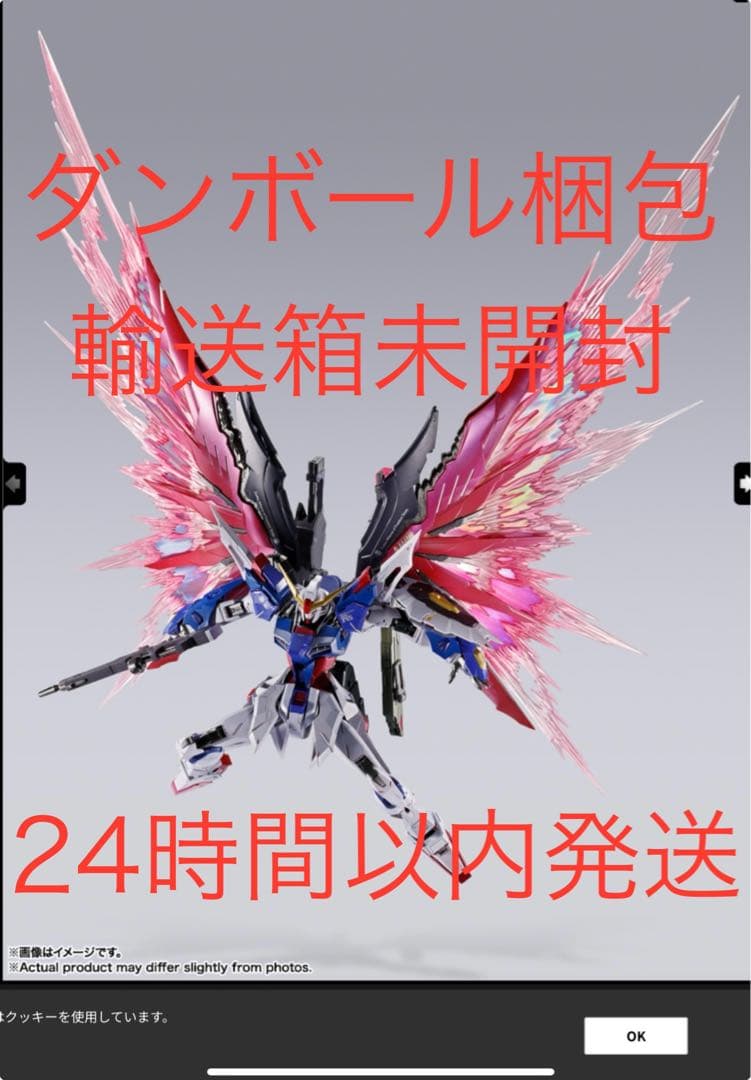 【輸送箱未開封】メタルビルド　デスティニーガンダム　フルパッケージ　2024
