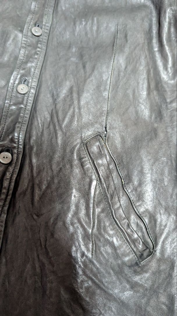 BACKLASH ベルギーショルダーシャツ 1295-04 Lサイズ