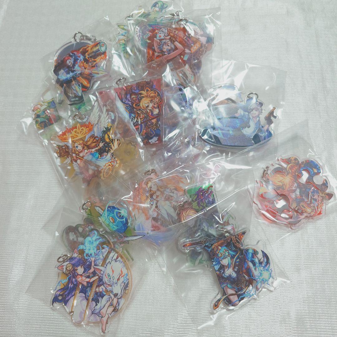 モンスト　コレクションシンボルマークキーホルダー　24種