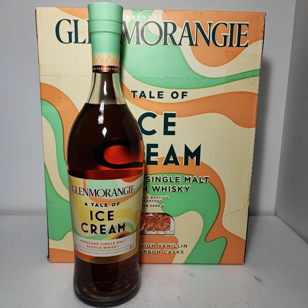 グレンモーレンジ　アイスクリーム 700ml 46％　6本　1ケース未開封