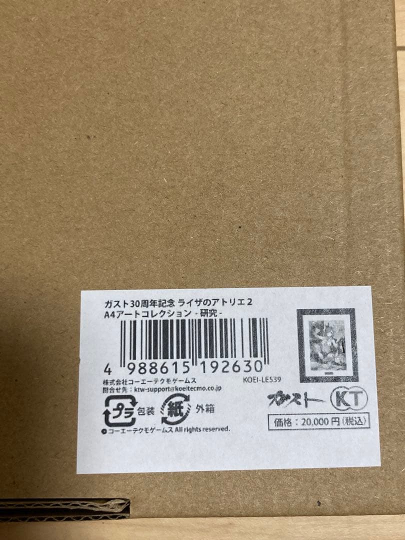 ラ*ア様 ライザのアトリエ2 A4アートコレクション　研究 ガスト30周年