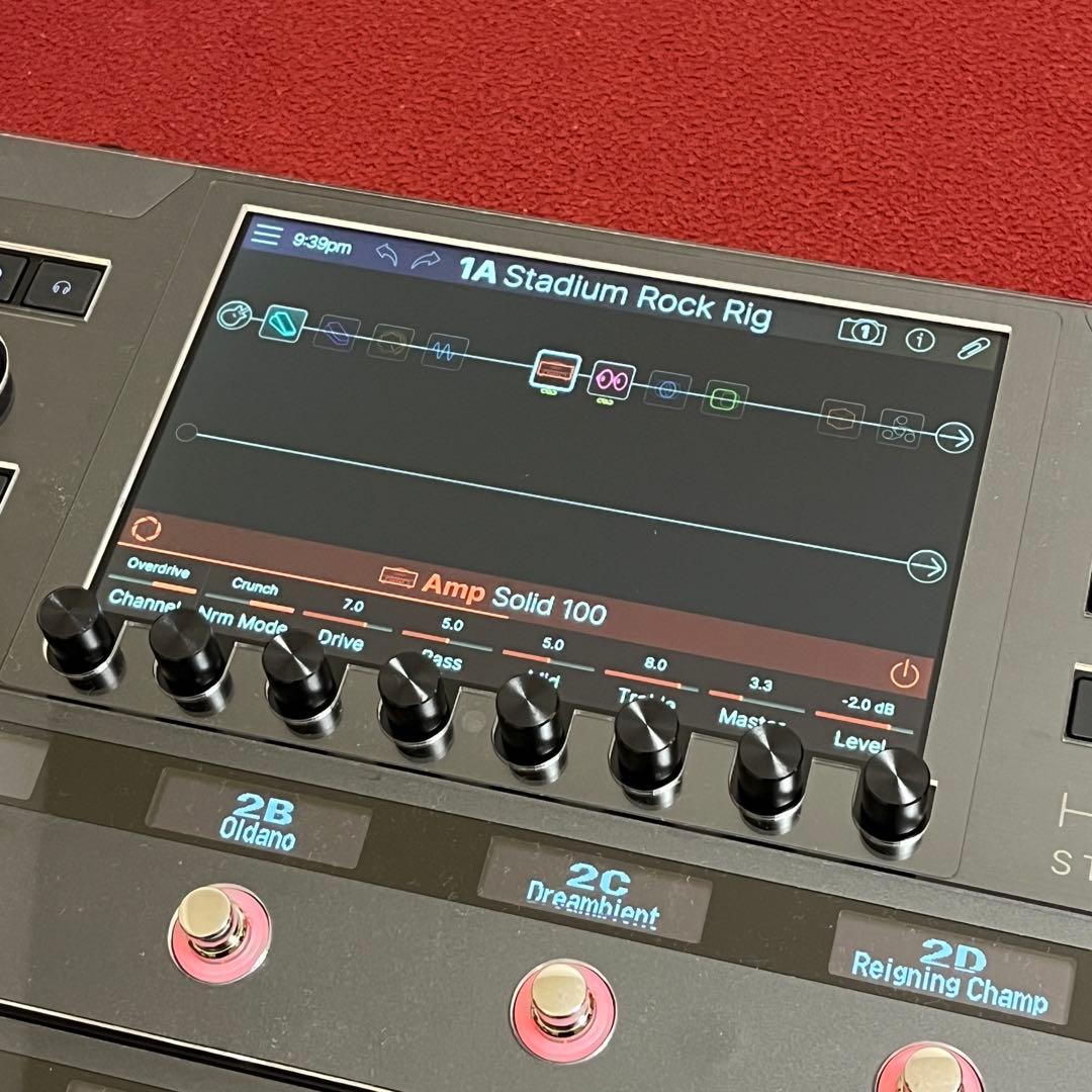 Helix Stadium XL Floorアクリル保護カバー（液晶部開放型）