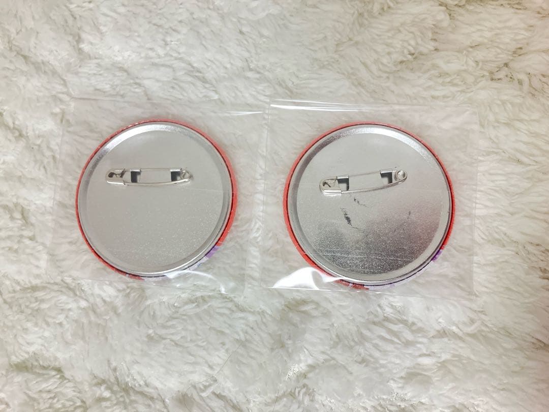 アイカツ Girly RED 氷上スミレ 缶バッジ