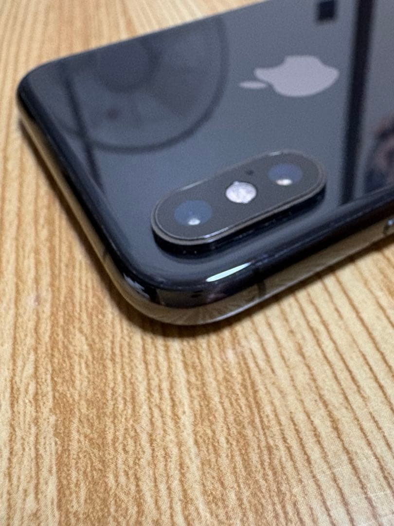 iPhone XS ブラック256GB ソフトバンク SIMフリー 充電器付き