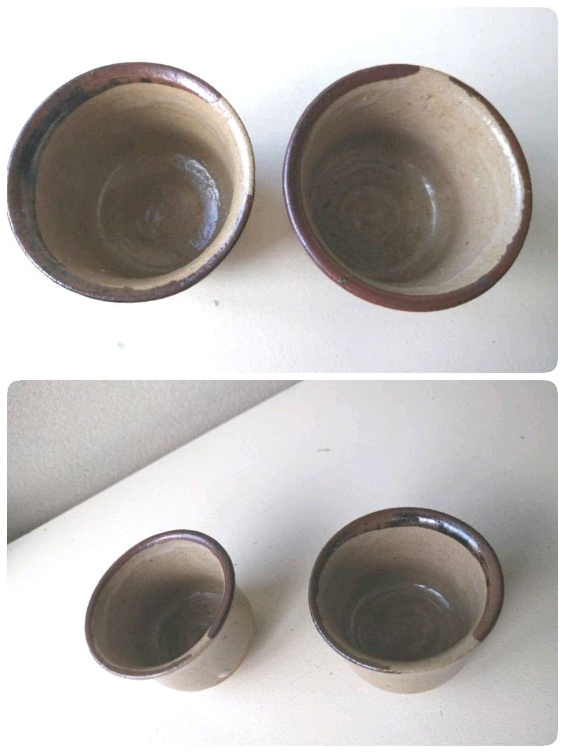 西岡小次郎窯 西岡小十 とっくり ぐい呑み