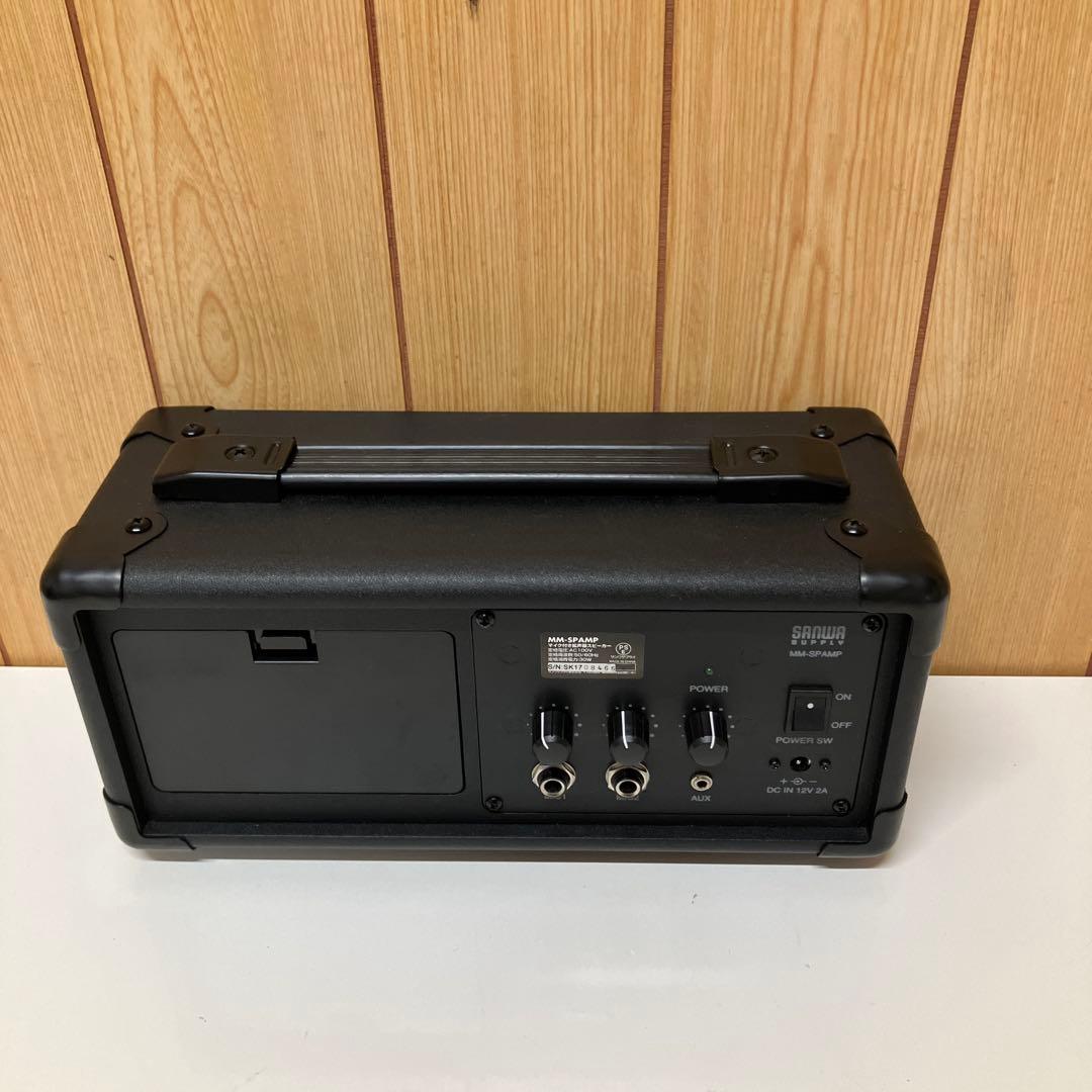 E14 SANWA サンワ MM-SPAMP マイク付き 拡声器スピーカー ②
