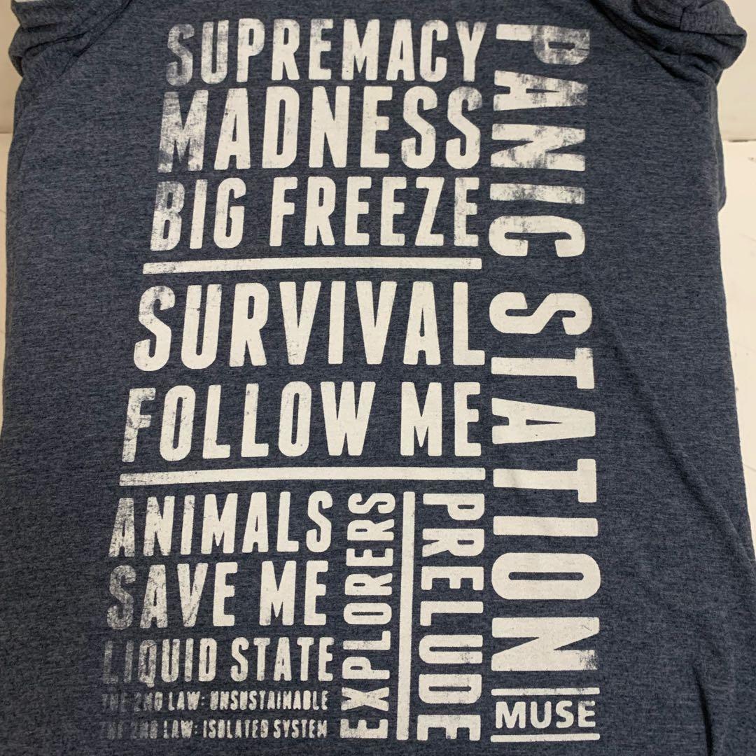 MUSE ミューズ 2012s The 2nd Law Album Tシャツ M