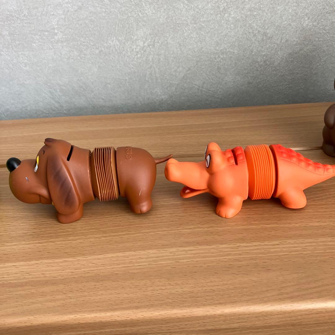 富士銀行 ソフビ　貯金箱　のびのび　8種　レトロ　バラ売りOK