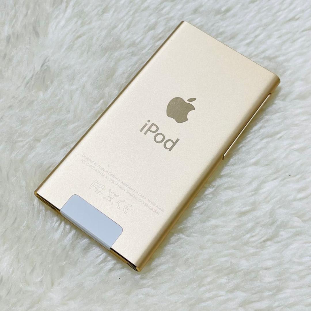 【新品同様品】 iPod nano 第7世代 ゴールド