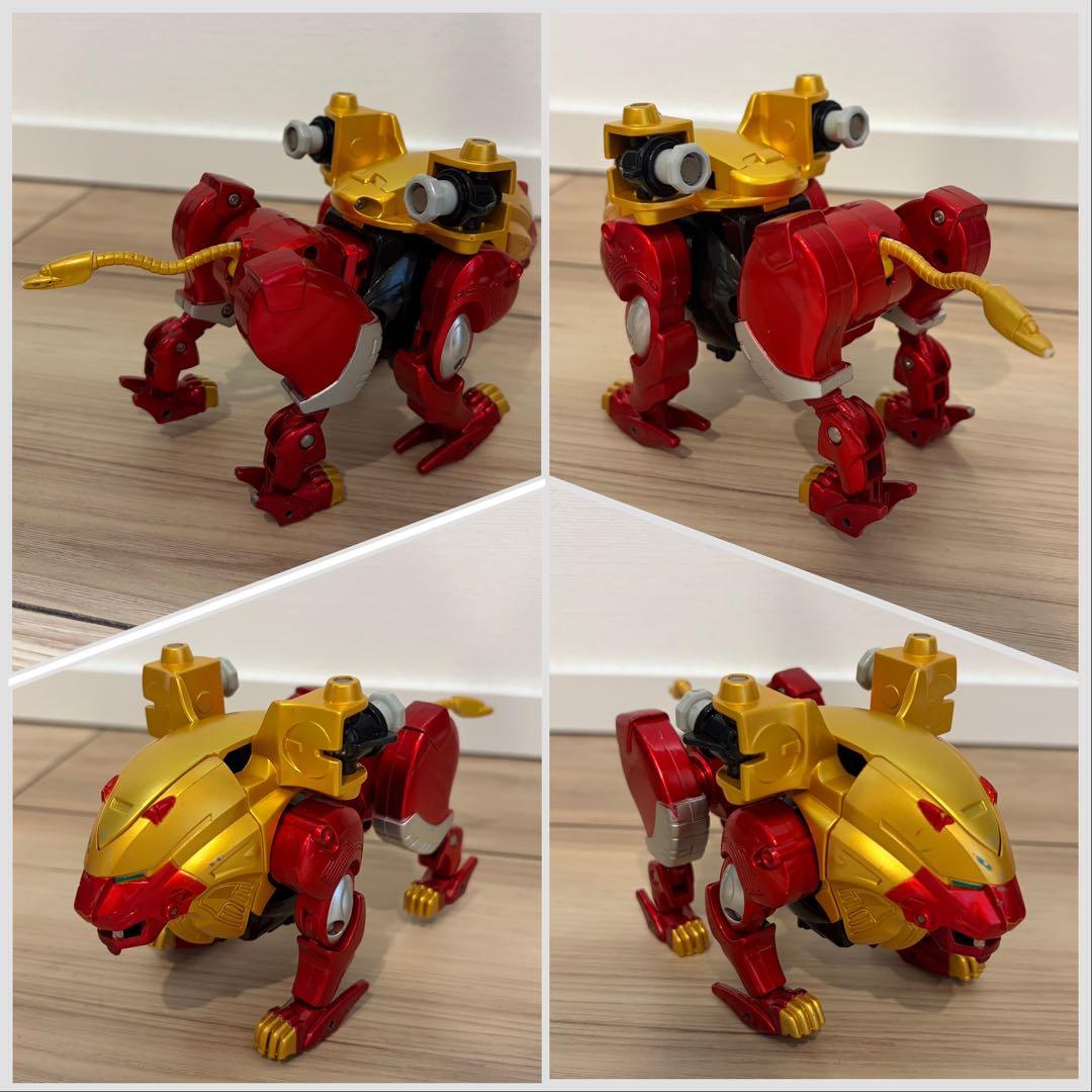 I*i様 ★一部欠品,故障あり★【百獣戦隊ガオレンジャー】ガオキング　百獣合体Ｄ