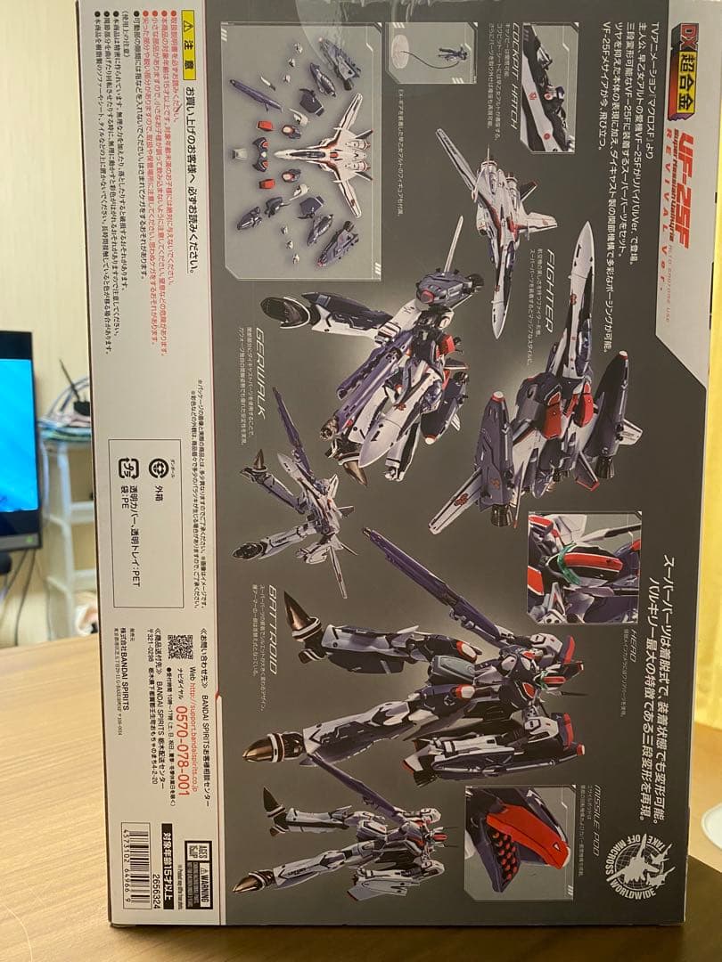 DX超合金 マクロスF VF-25F スーパーメサイアバルキリー 早乙女アルト機