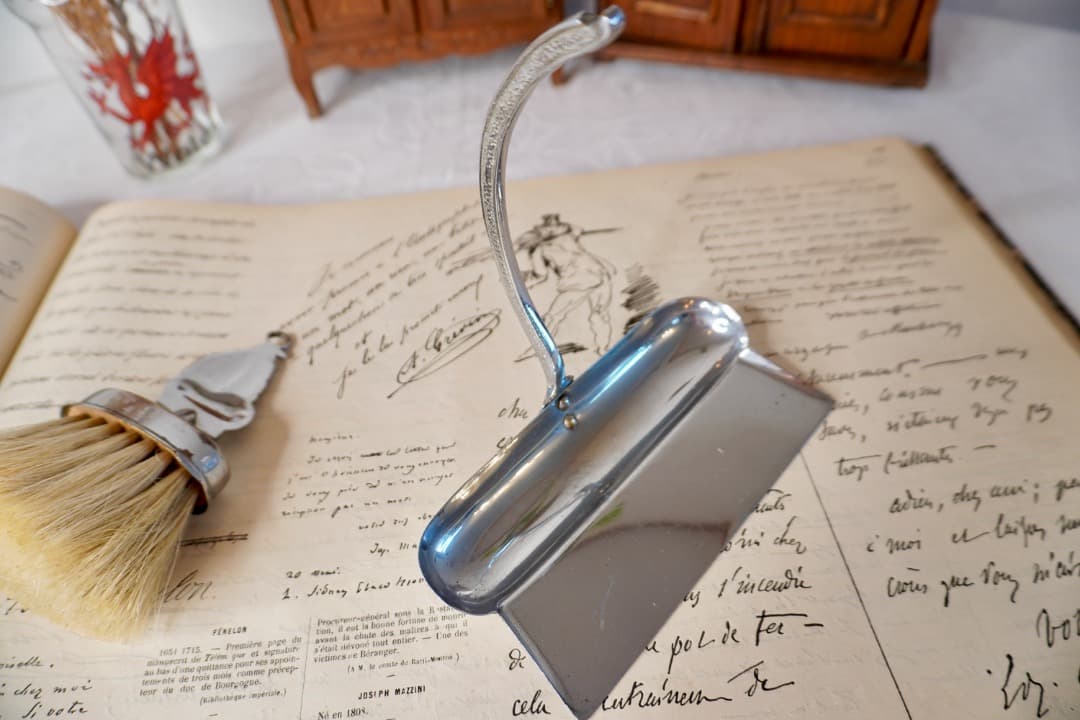 イギリス ヴィンテージ ダストパン＆ブラシ