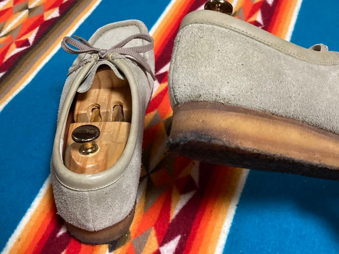 Clarks クラークス ワラビー 10.5 28.5cm メープルスエード