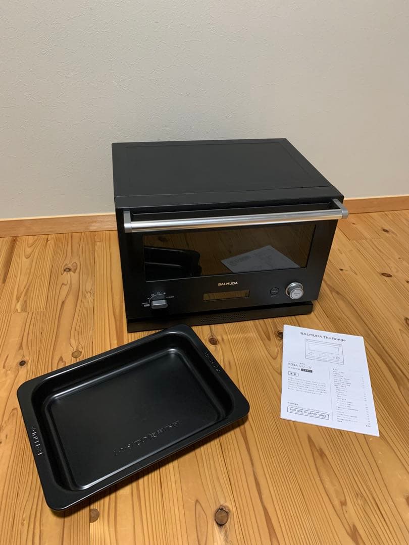 2022年製 BALMUDA オーブンレンジ ブラック ジャンク