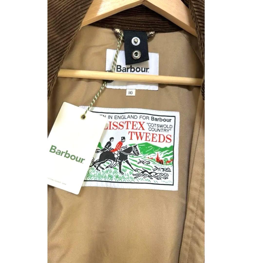 (美品)Barbour チェック柄ツイードコート