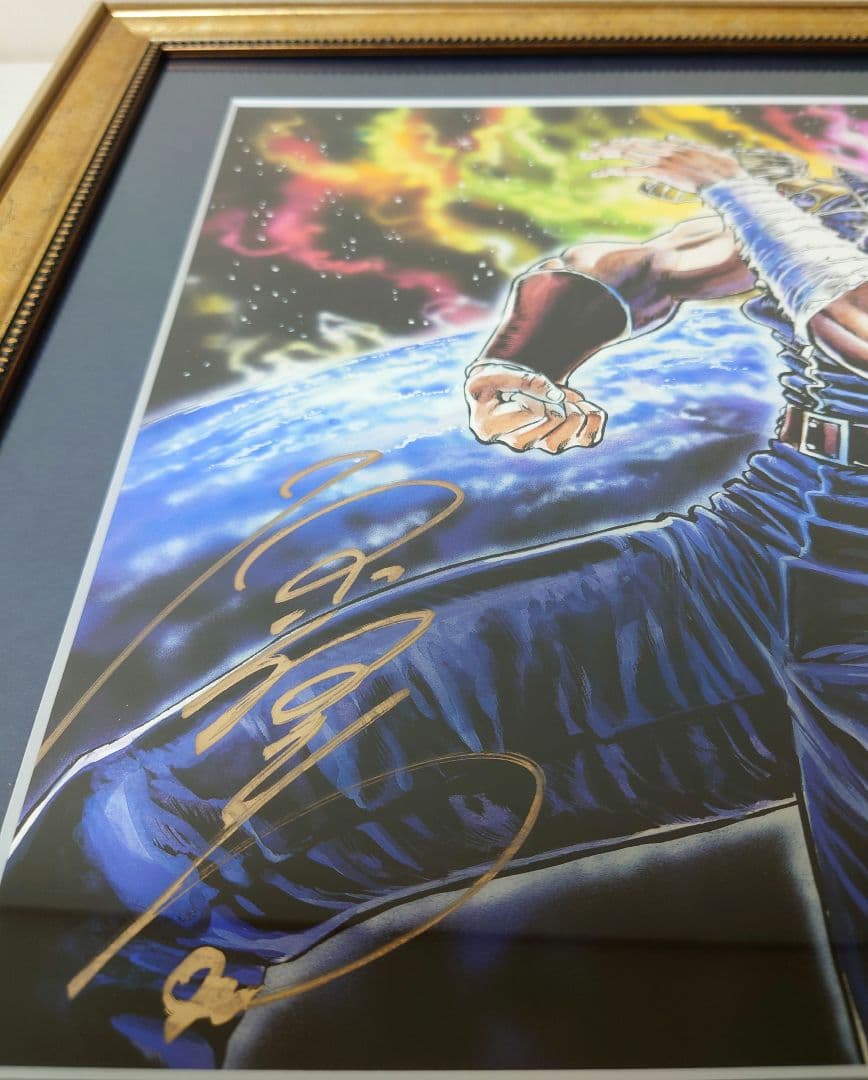 北斗の拳 大原画展 版画 原哲夫サイン入り ケンシロウ ラオウ