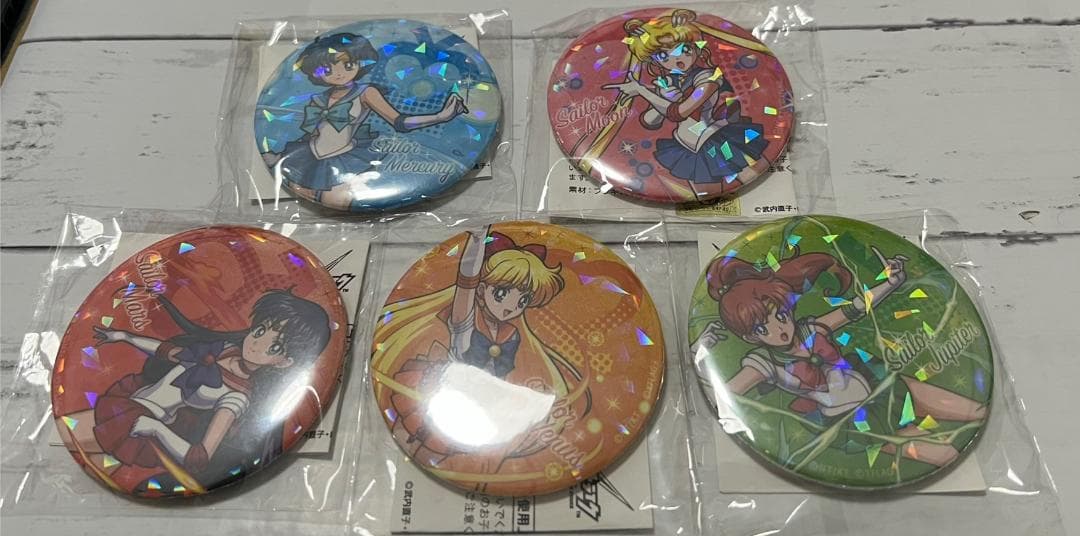 セーラームーン　モンストコラボ缶バッジ