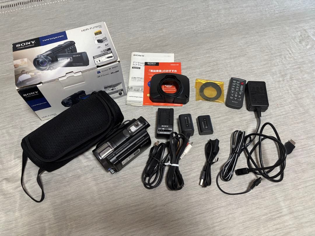 SONY HDR-PJ760 ビデオカメラ 本体