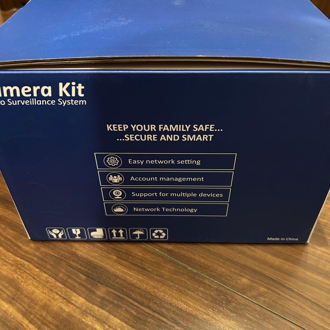 防犯カメラ 4台セット 屋外 ワイヤレス 500万画素対応 AI人体検知