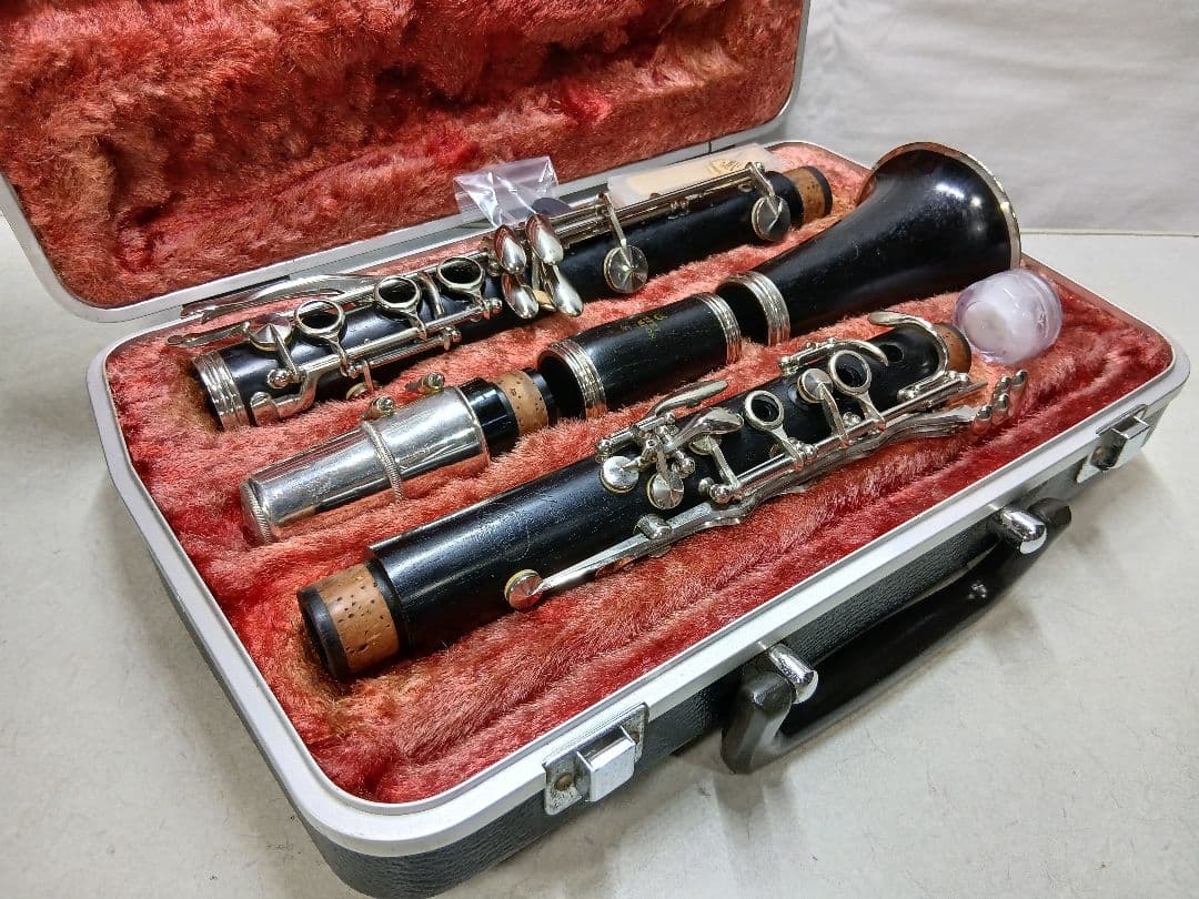良品　クランポン　E-11　クラリネット　グラナディラ　入門　初めての管楽器