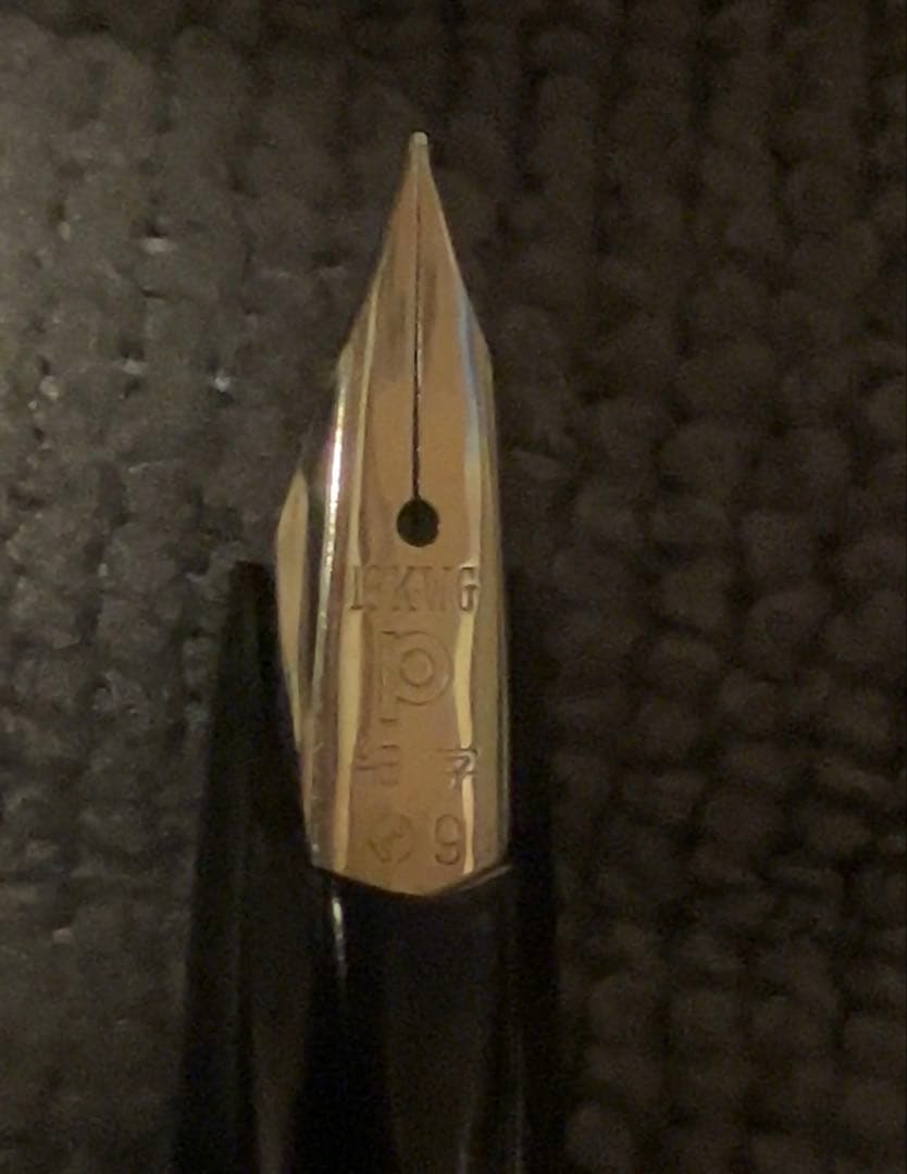 pilot パイロット シルバー エングレーブ 万年筆 プラチナ