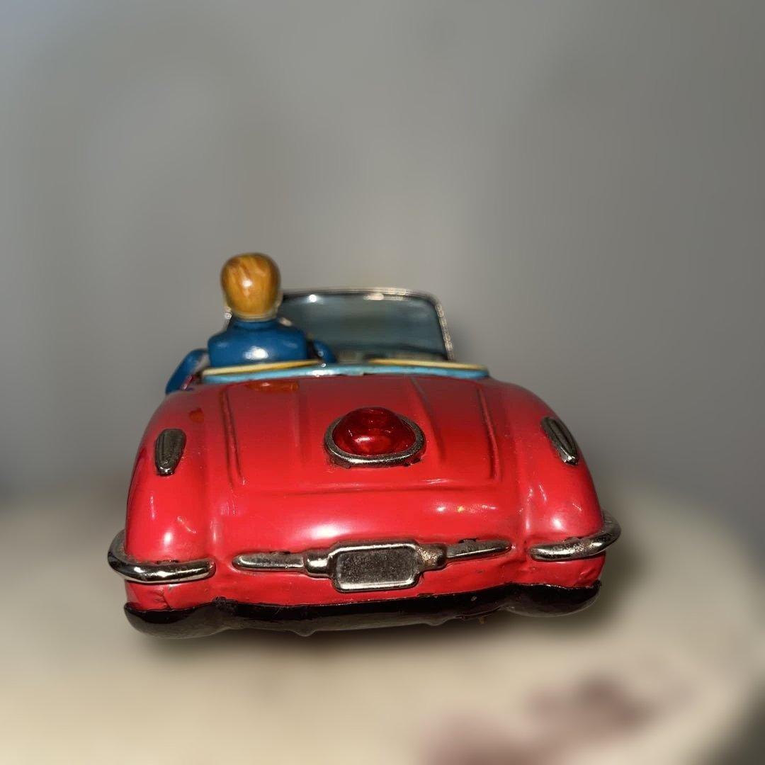H*!様 コルベット　メイドインジャパン　ブリキ　おもちゃ　当時物　ビンテージ
