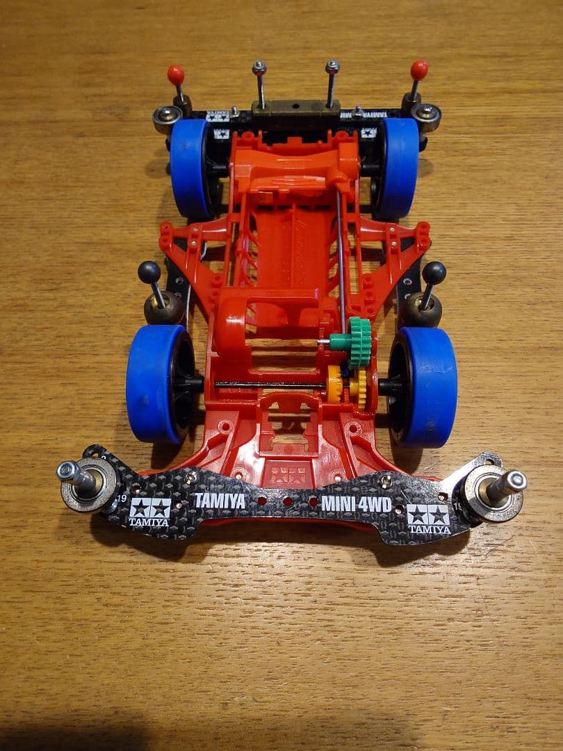 【希少】タミヤ ミニ四駆 クリムゾングローリー(B-MAXタイプ·組立済)