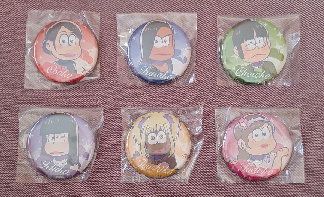 おそ松さん　じょし松さん　おそ子　カラ子　チョロ子　一子　十四子　トド子