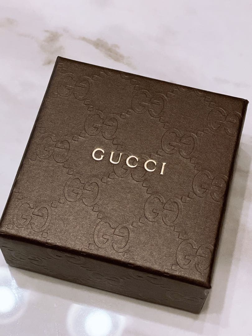 GUCCI グッチ　リング　インターロッキング　アラベスク　表記サイズ15号