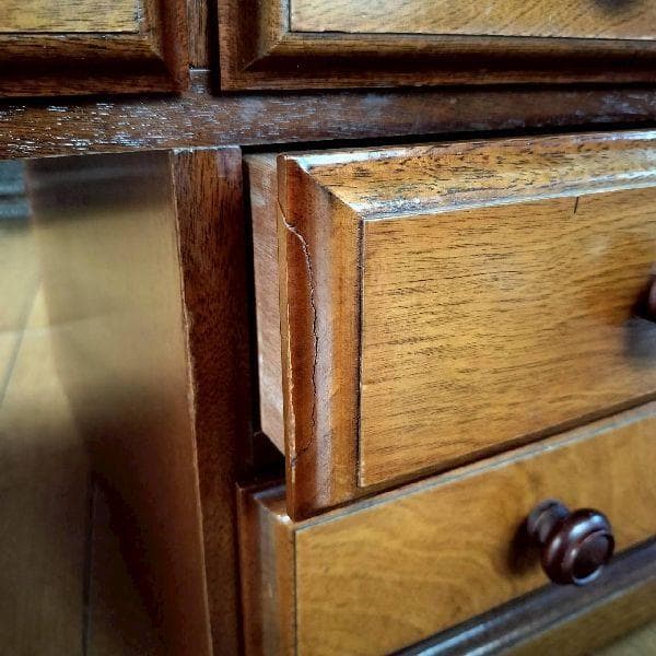 ヴィンテージ キリツ 起立木工 文机 木製 桜 天然杢 座机 座卓 作業台