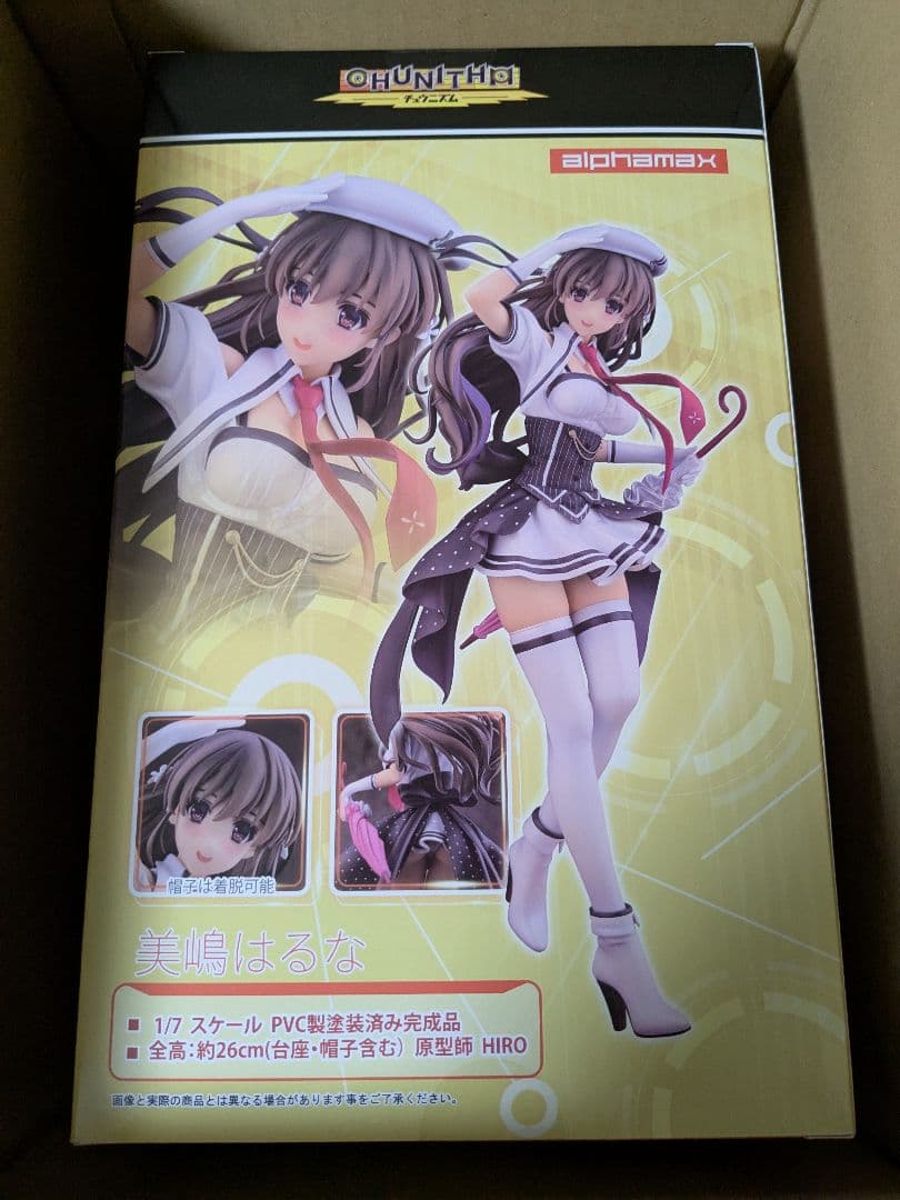 未開封 アルファマックス 美嶋はるな 1/7 フィギュア 深崎暮人 チュウニズム
