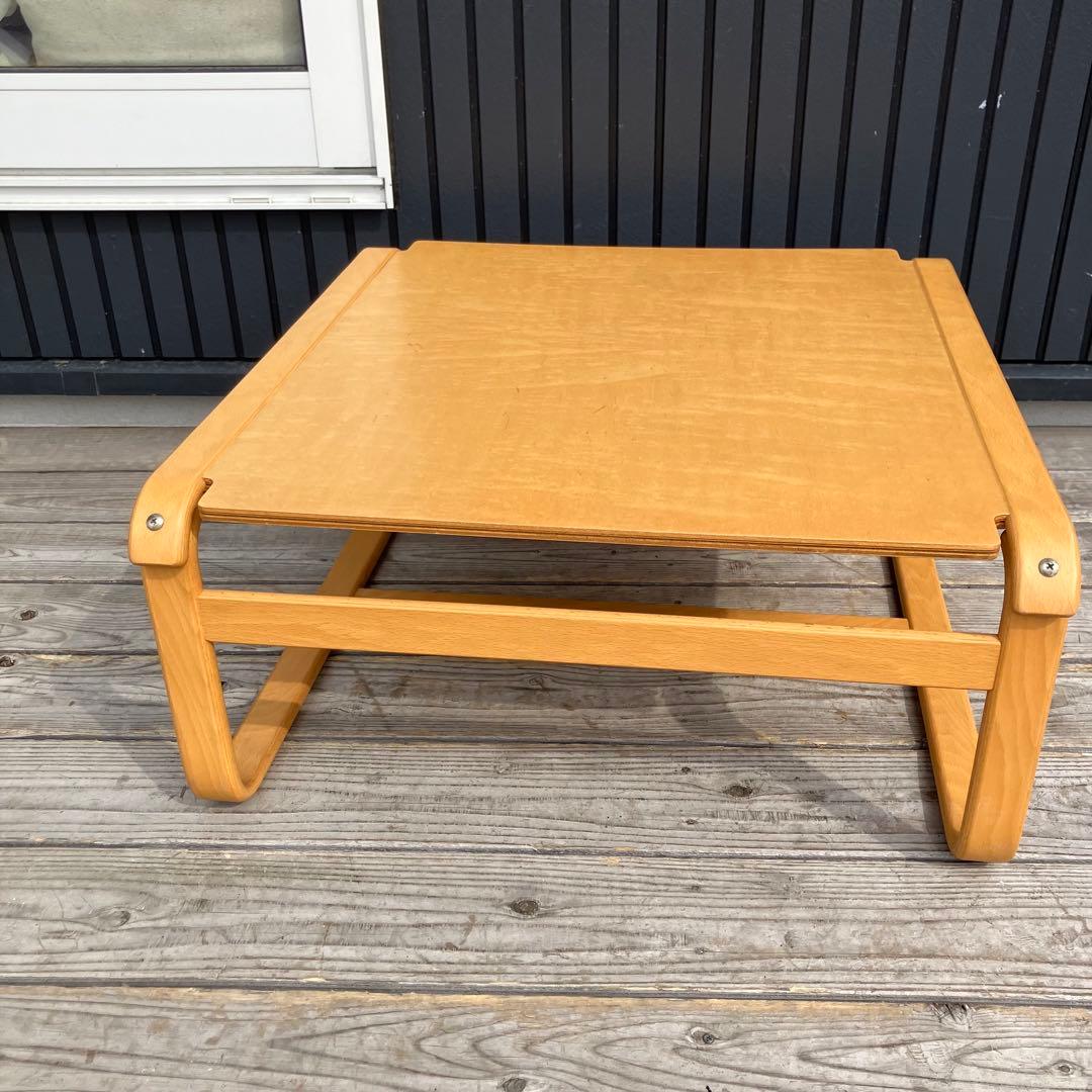 昭和レトロ 天童木工 サイドテーブル プライウッド ローテーブル 木製