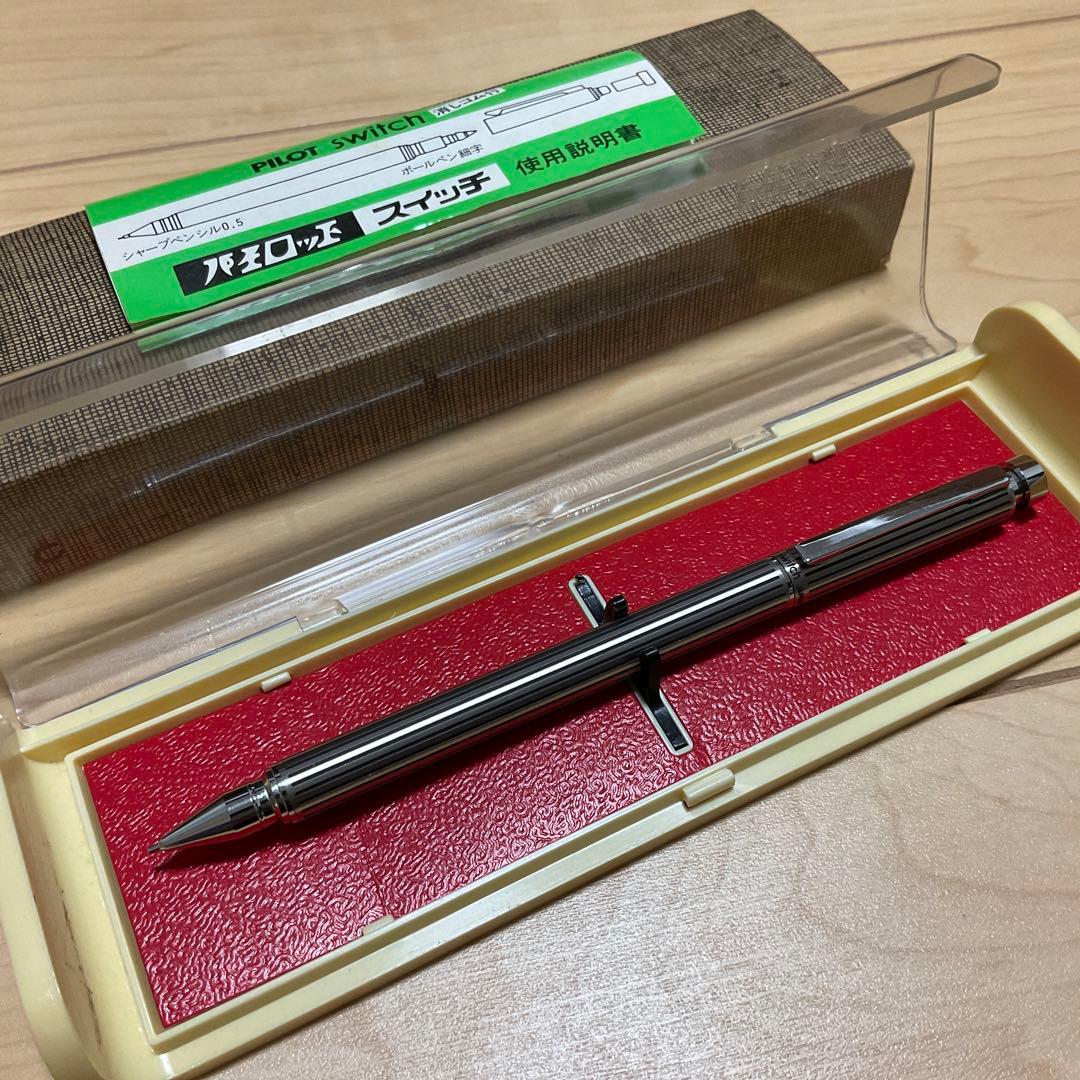 蝕刻　パイロット スイッチ switch シャープペンシル ストライプ　食刻