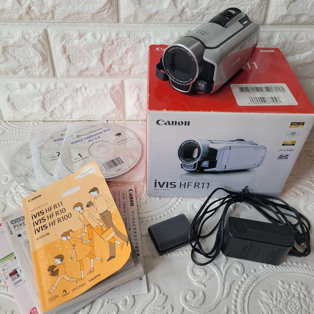 Canon☆ビデオカメラ 本体&付属品(動作確認済)