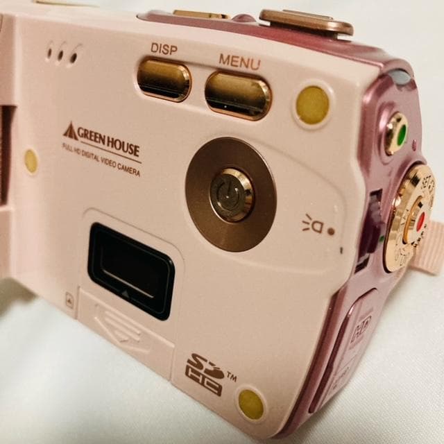GREEN HOUSE ビデオカメラ GAUDI GHV-DV30HDLXP